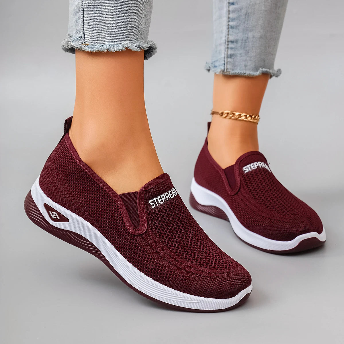 Dames Sportschoenen Ademend Lichtgewicht Casual Rubber Zool 3