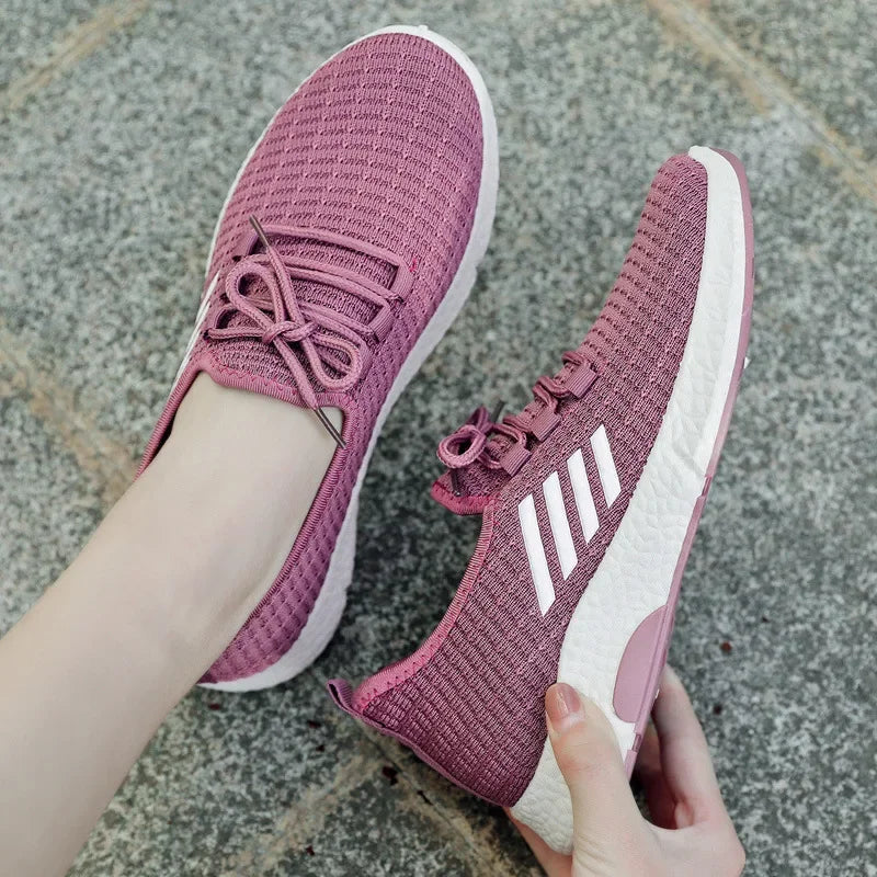 Dames Sportschoenen Mesh Lichtgewicht Casual Synthetisch 3