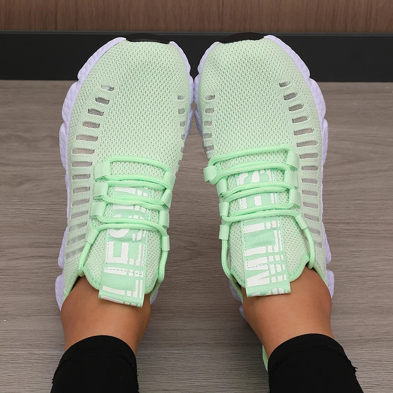Dames Sportschoenen Platform Ademend Casual Synthetisch 0