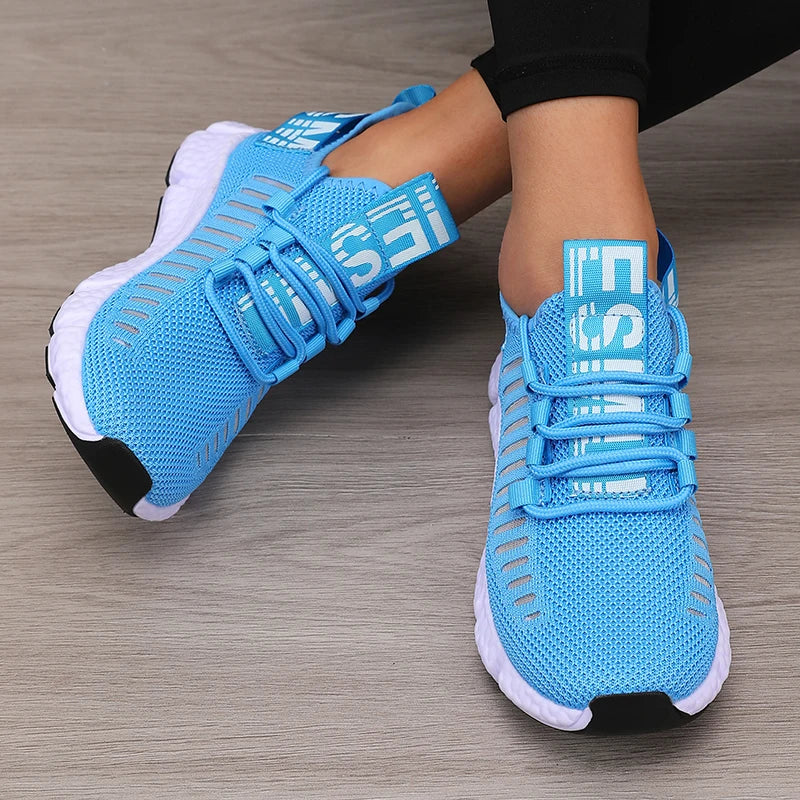 Dames Sportschoenen Platform Ademend Casual Synthetisch 10