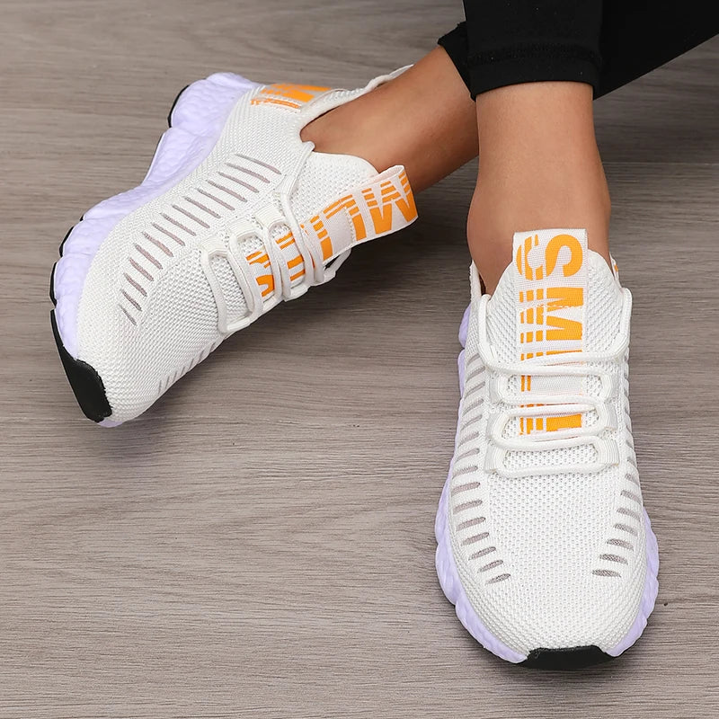 Dames Sportschoenen Platform Ademend Casual Synthetisch 1