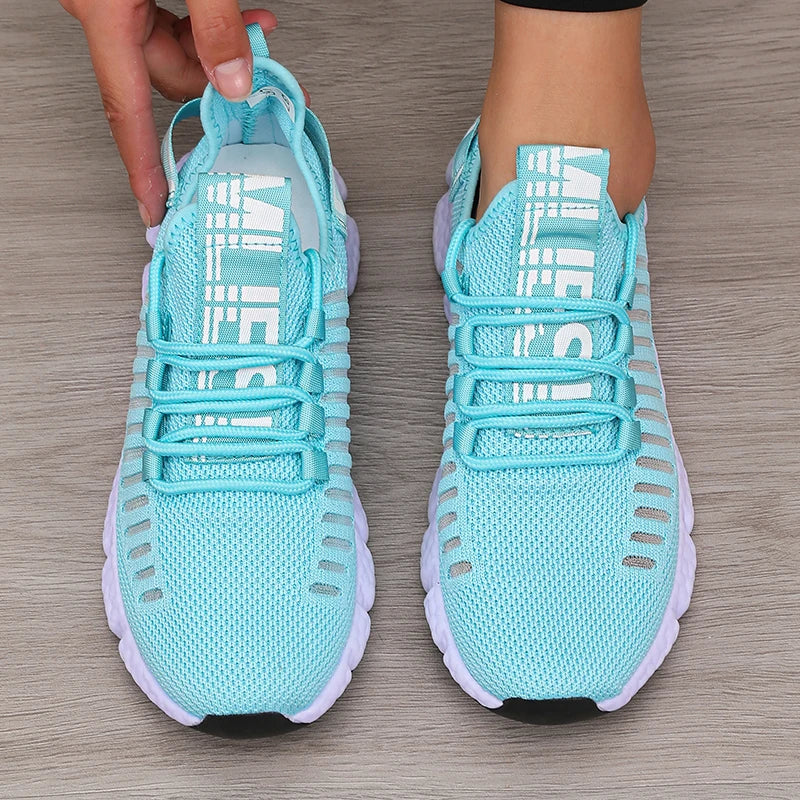 Dames Sportschoenen Platform Ademend Casual Synthetisch 2