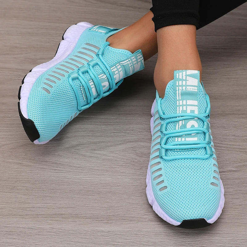 Dames Sportschoenen Platform Ademend Casual Synthetisch 9
