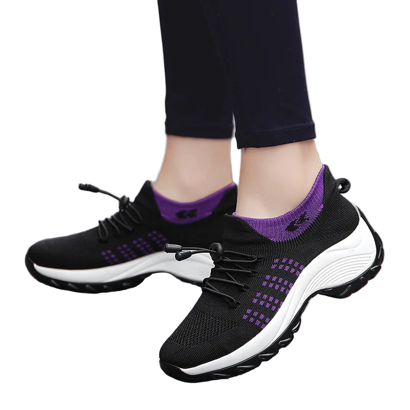 Dames Sportschoenen Plus Size Ademend Mesh Dikzool 0