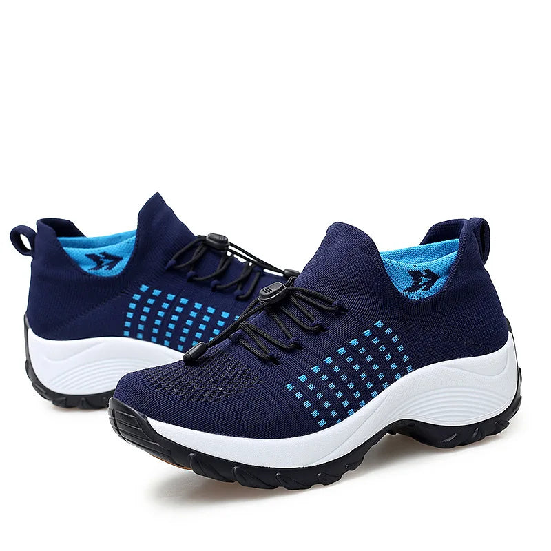Dames Sportschoenen Plus Size Ademend Mesh Dikzool 3