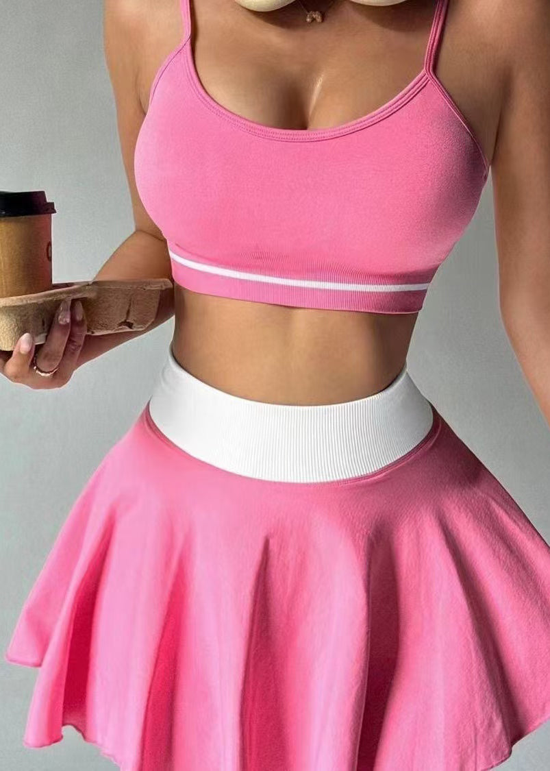 Dames Sportset Tweedelig Roze 2