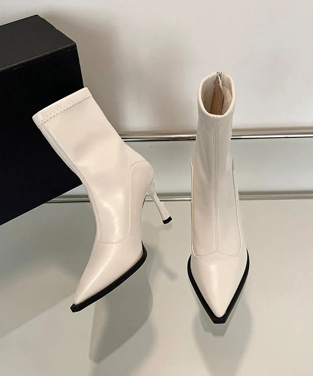 Dames Stiletto Laarzen Met Spitse Neus 2
