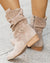 Dames Suede Laarsjes Lage Hak met Rits voor Casual en Formele Gelegenheden 2