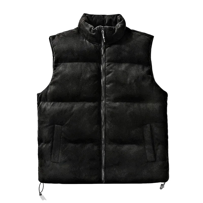 Dames Suède Vest Casual 0
