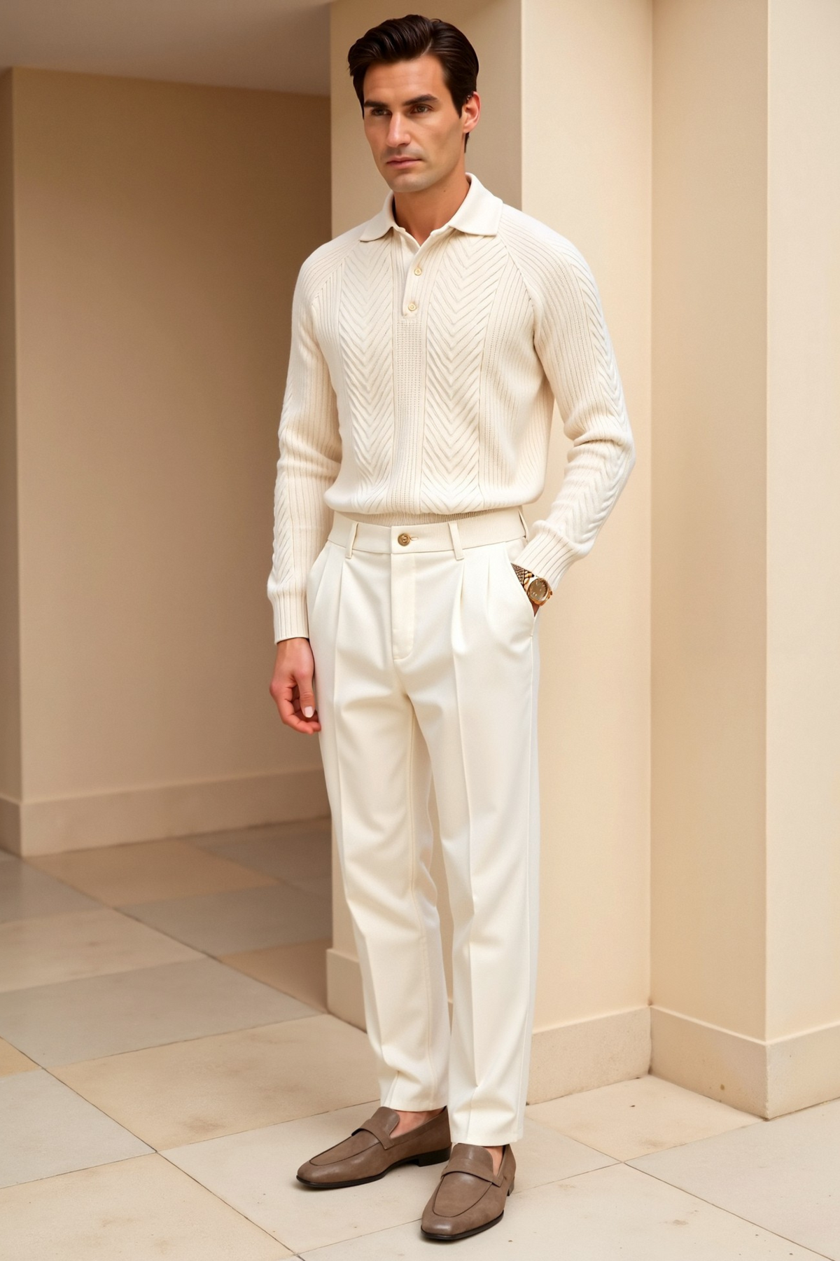 Dames Sweater Lange Mouwen Retro Stijl 2