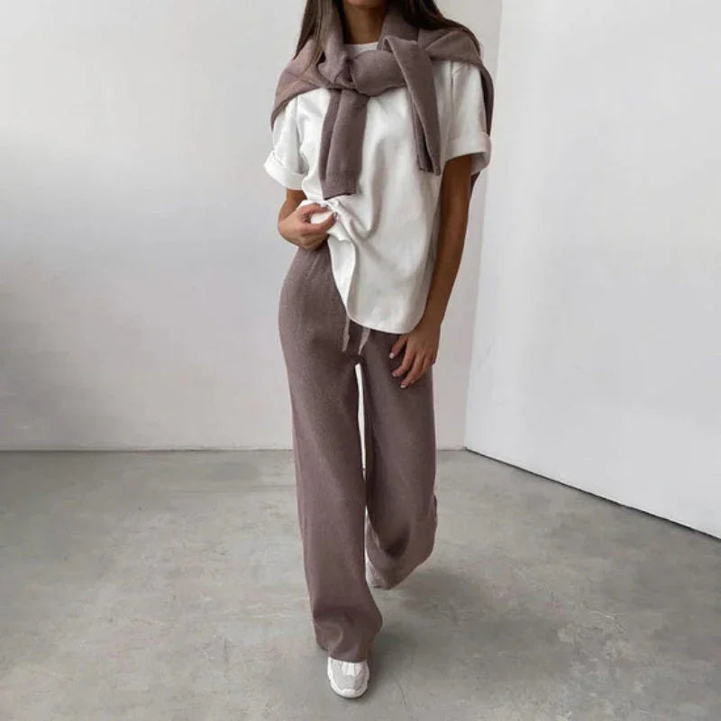 Dames Sweaterset Casual Gebreid 3