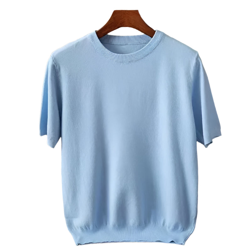 Dames T-shirt Cashmere Elegante Stijl 0