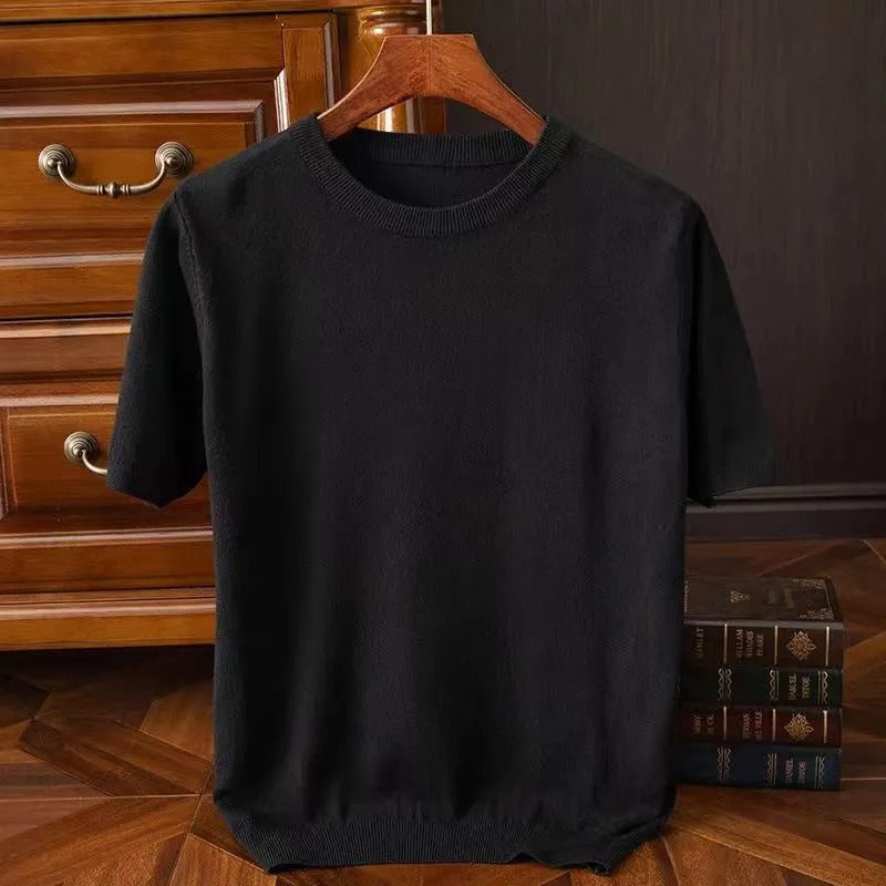 Dames T-shirt Cashmere Elegante Stijl 5