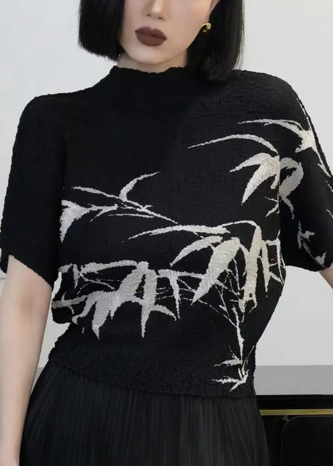 Dames T-shirt Losse Pas met Print 1