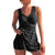 Dames Tankini Set Met Gepolsterde Top en Rimpeldetails 0