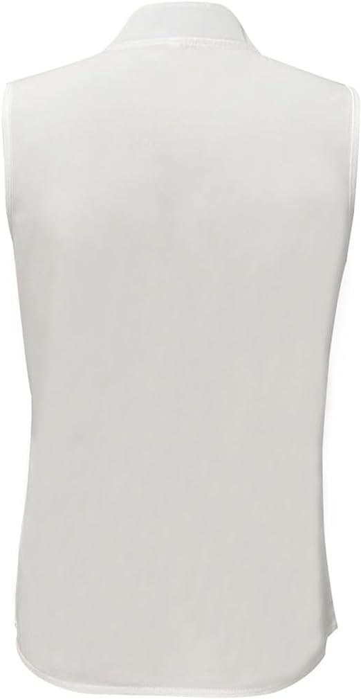 Dames Tanktop Mouwloos Chic Met Cross Neckline 7