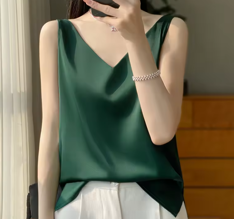 Dames Tanktop Mouwloos Minimalistisch Moderne Stijl 3