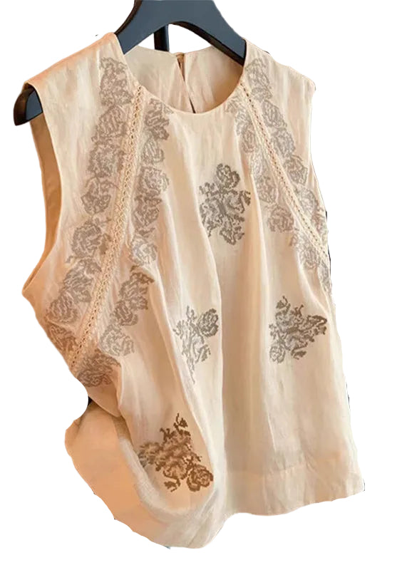 Dames Tanktop Mouwloos O-hals Print 2