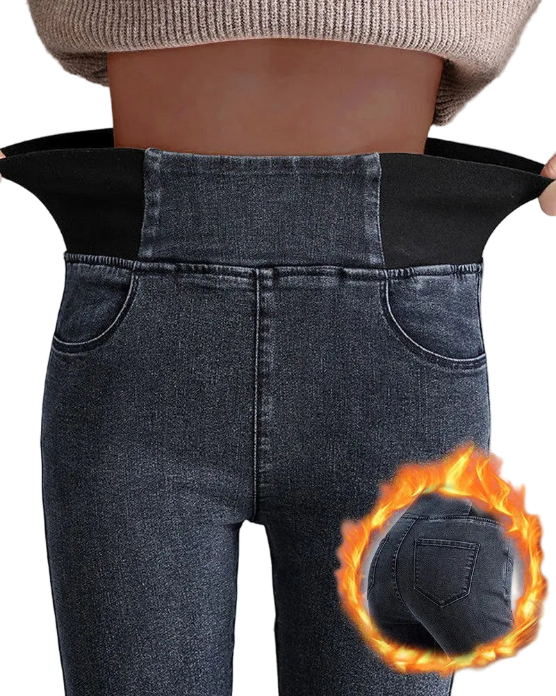 Dames Thermische Legging met Hoge Taille 0
