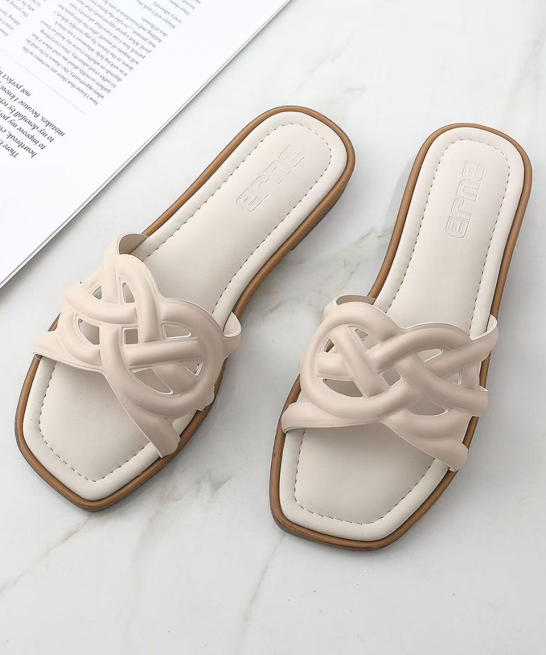 Dames Thong Sandalen Kunstleer 3