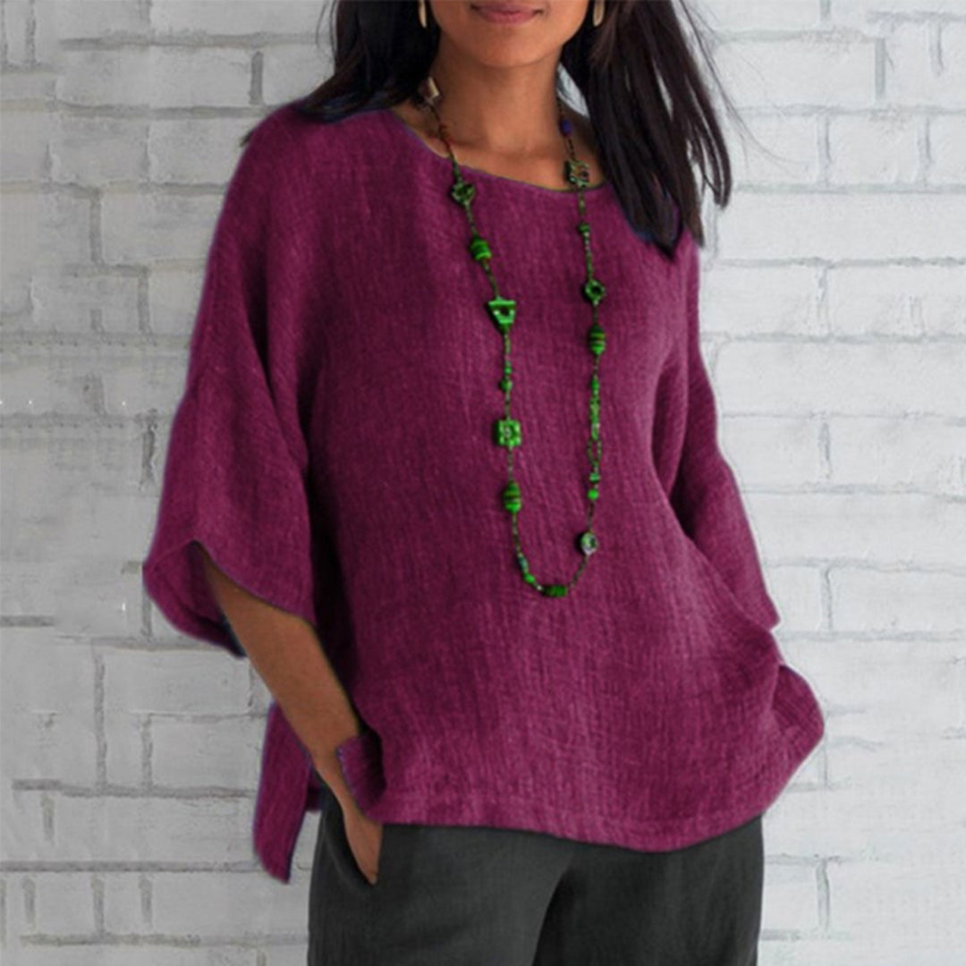 Dames Top Ademend Casual Design 3