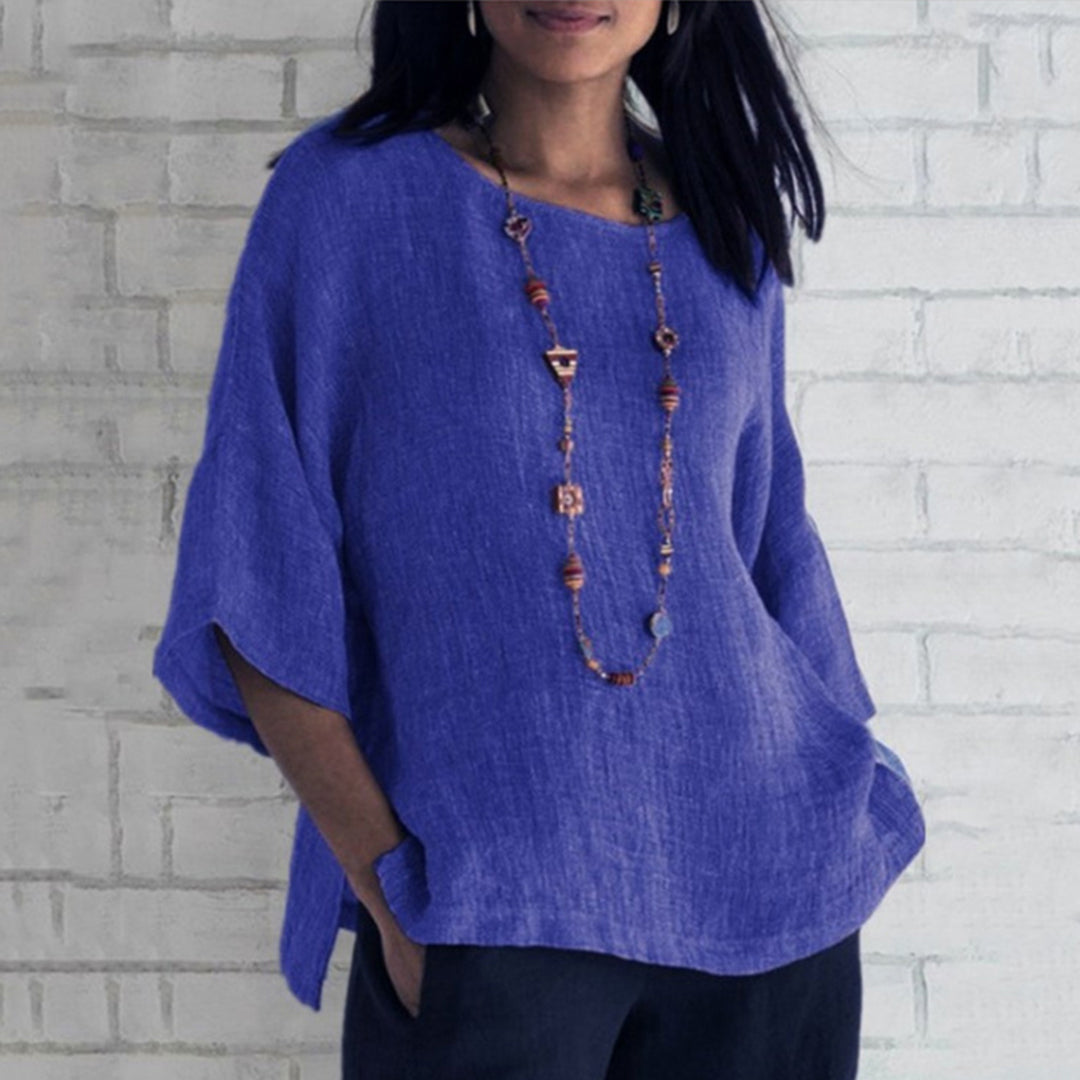 Dames Top Ademend Casual Design 4