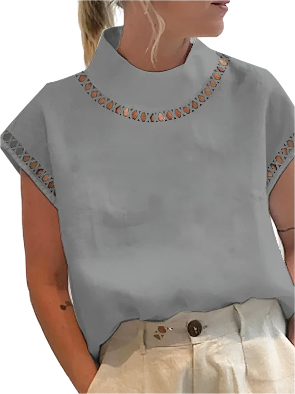 Dames Top Elegante Stijl Luxe Materiaal 0