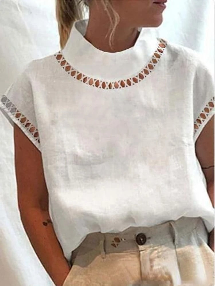 Dames Top Elegante Stijl Luxe Materiaal 1