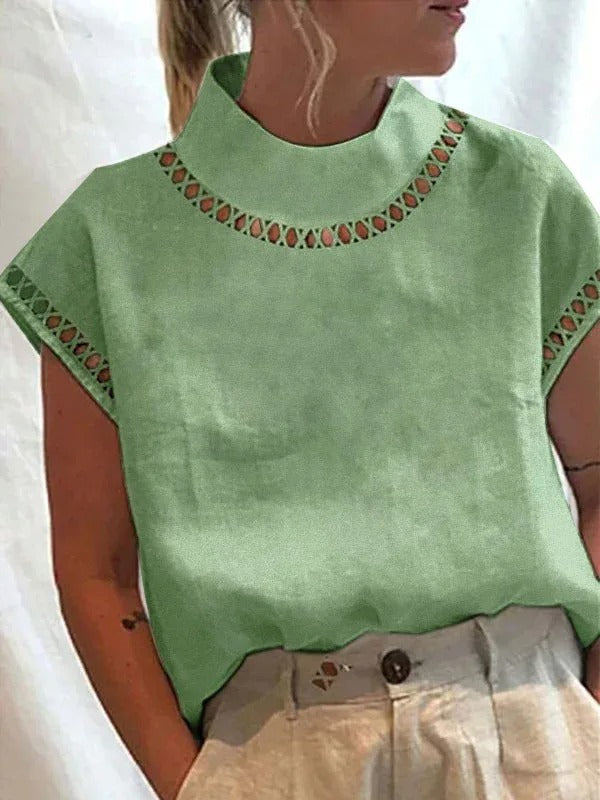 Dames Top Elegante Stijl Luxe Materiaal 3