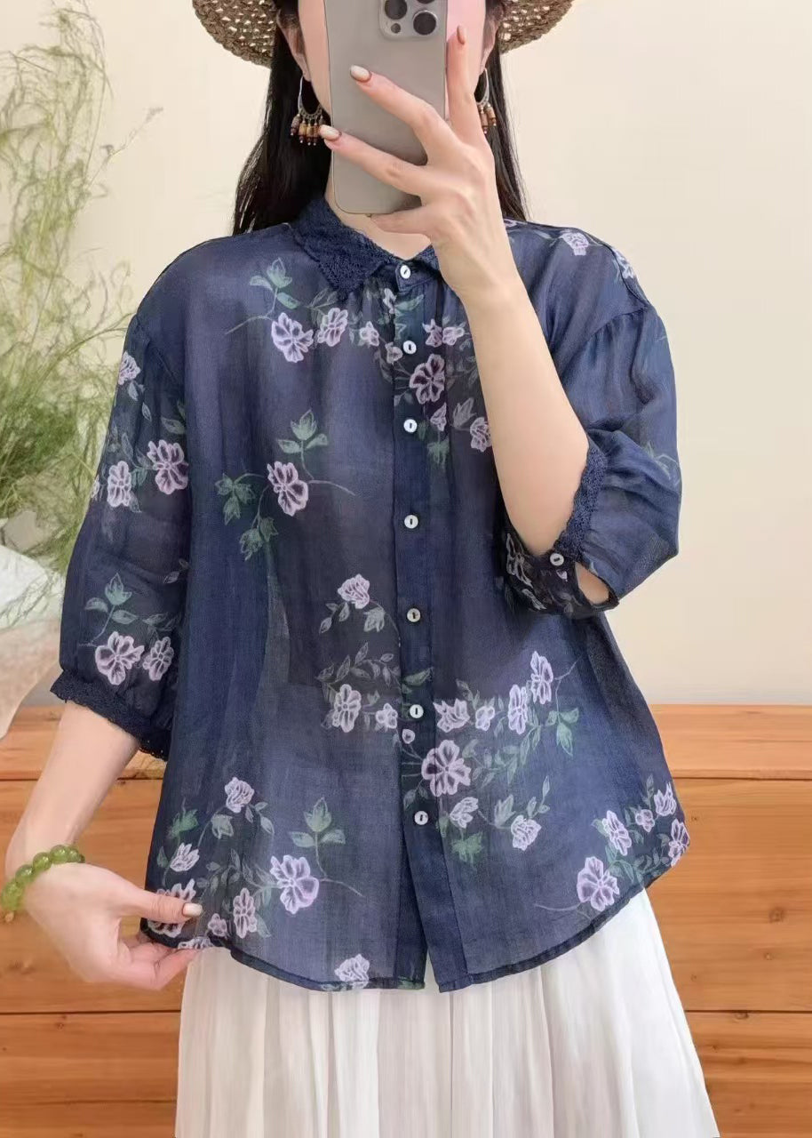 Dames Top Oversized met Trendy Print voor Casual Zomerse Looks 1