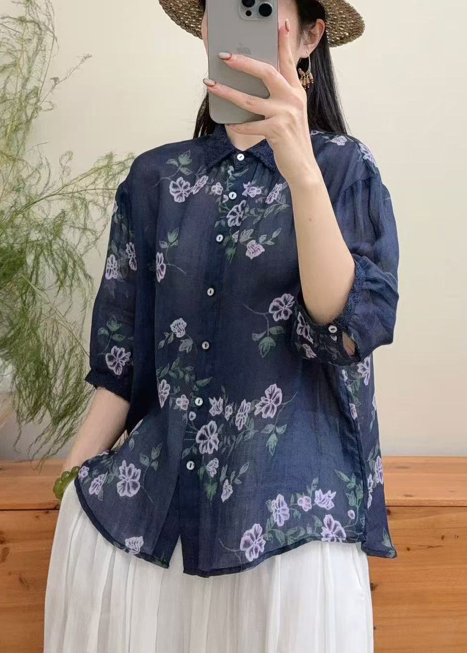 Dames Top Oversized met Trendy Print voor Casual Zomerse Looks 2