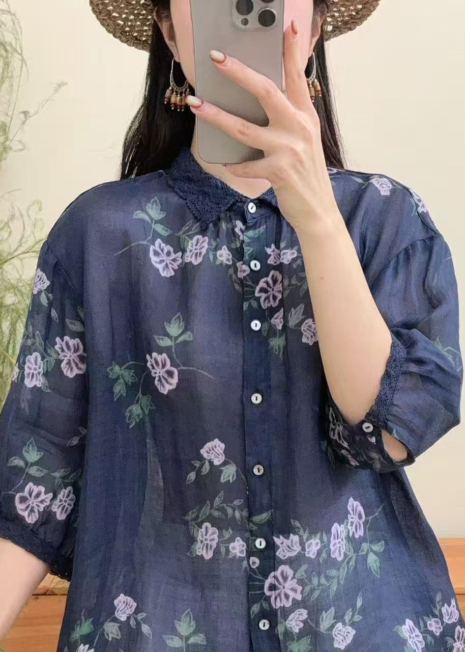 Dames Top Oversized met Trendy Print voor Casual Zomerse Looks 3