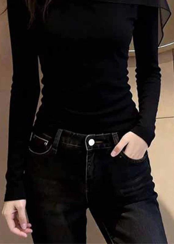 Dames Top Tule Patchwork Stijl 3
