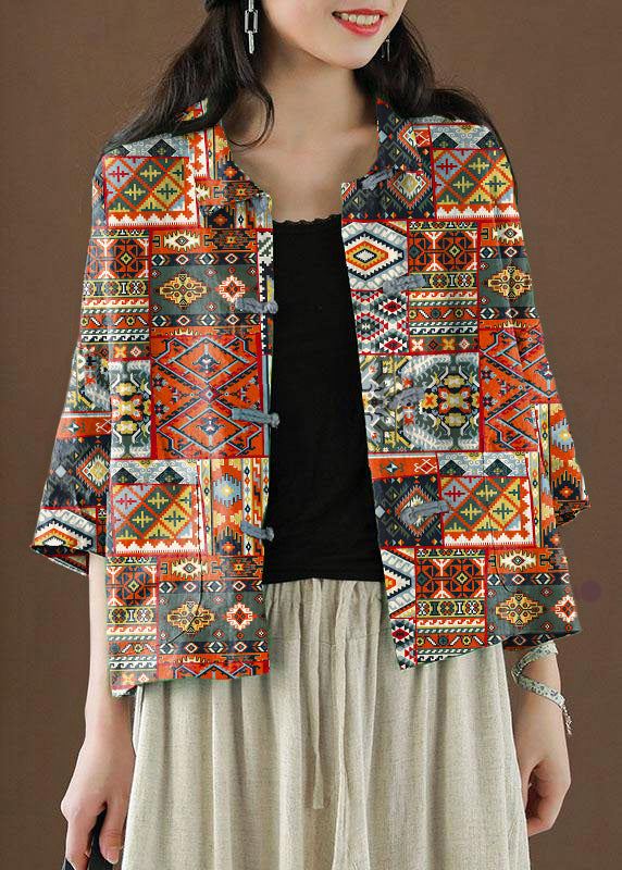 Dames Top met Peter Pan Kraag en Zakken van Linnen 9