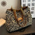 Dames Tote Bag Met Luipaardprint Canvas 2