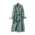 Dames Trenchcoat Dubbele Rij Knopen Luxe Stijl 4