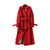 Dames Trenchcoat Dubbele Rij Knopen Luxe Stijl 5