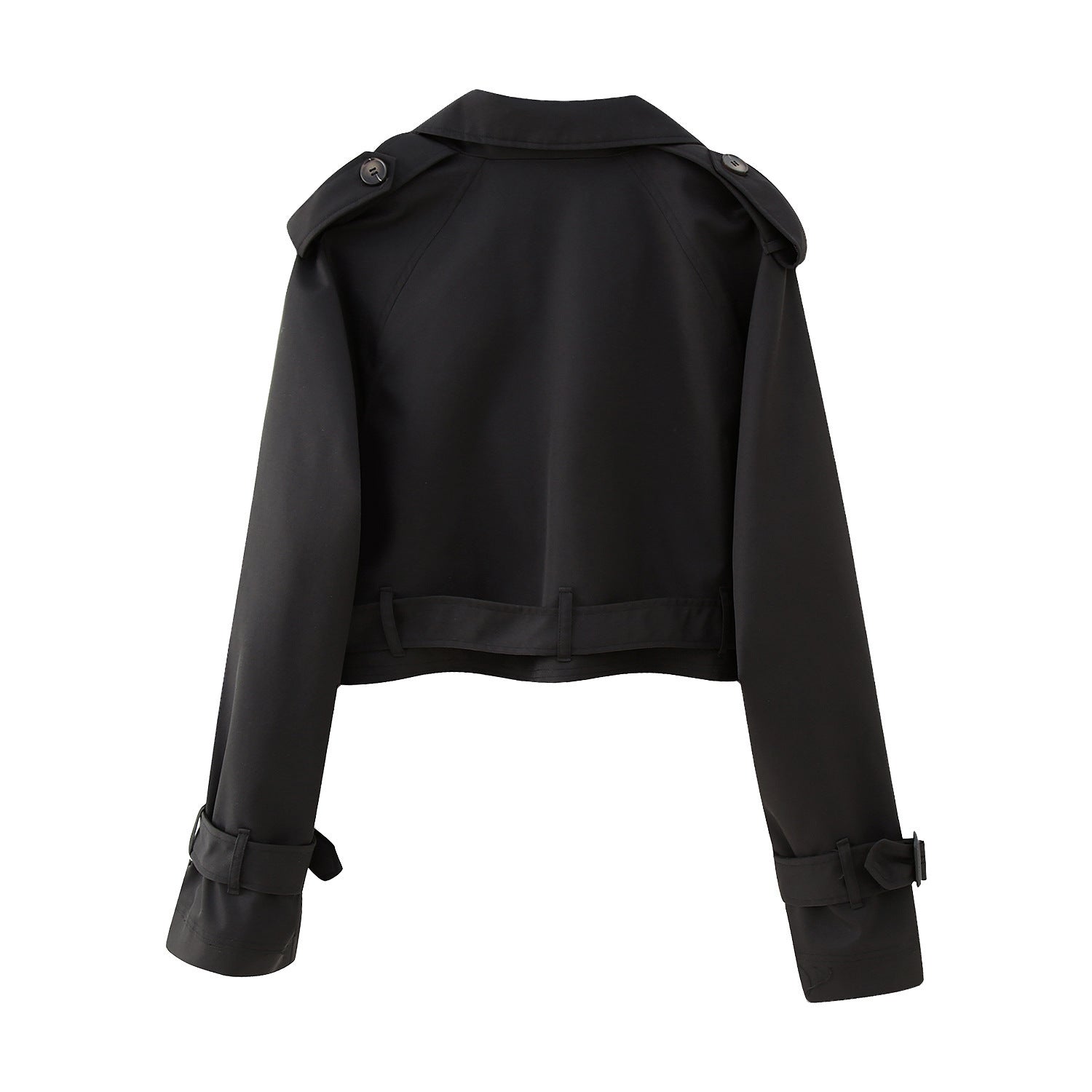 Dames Trenchcoat Kort Stijlvol 3