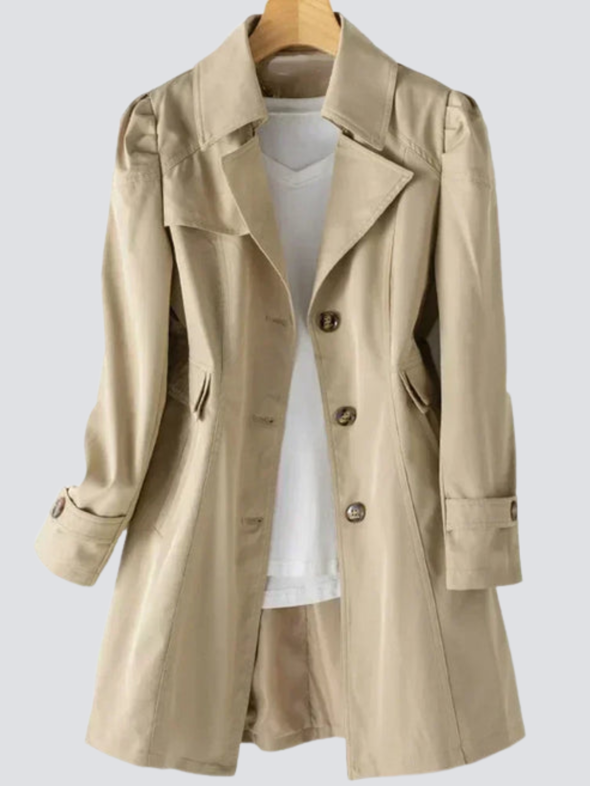 Dames Trenchcoat Modern Ontwerp 1