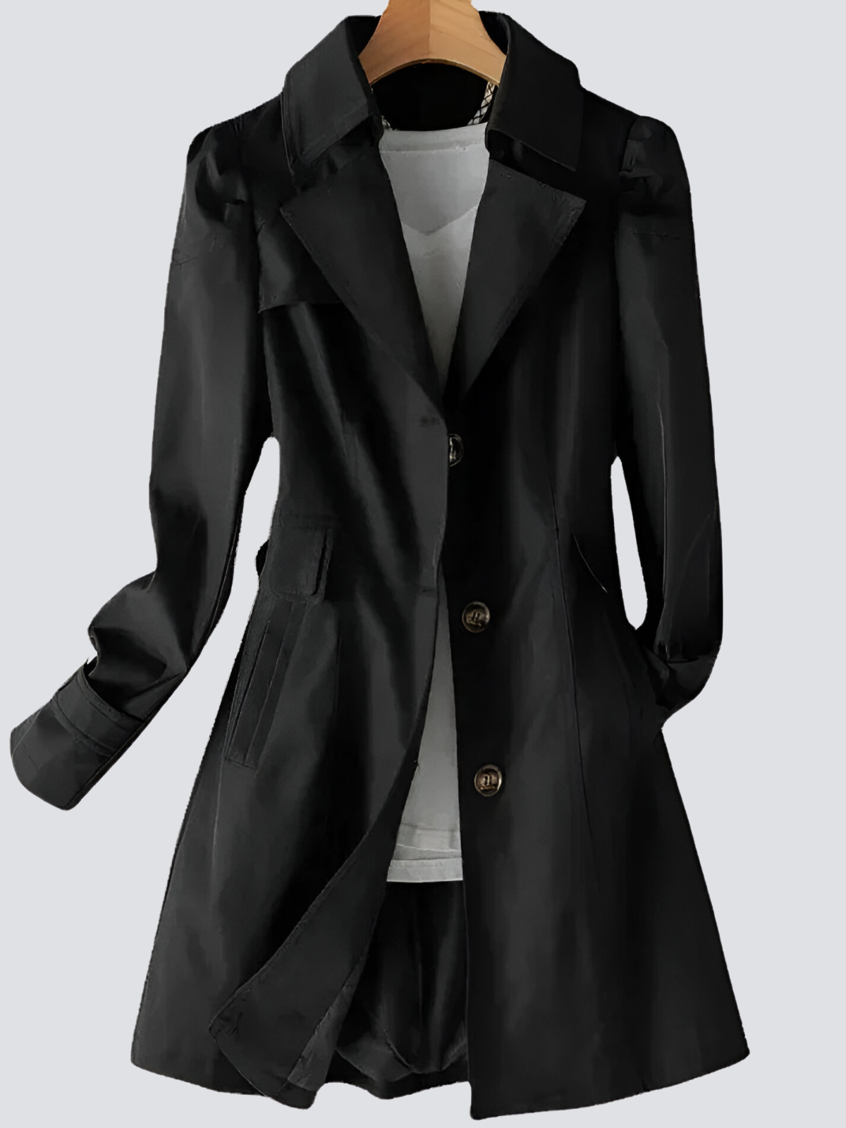 Dames Trenchcoat Modern Ontwerp 7