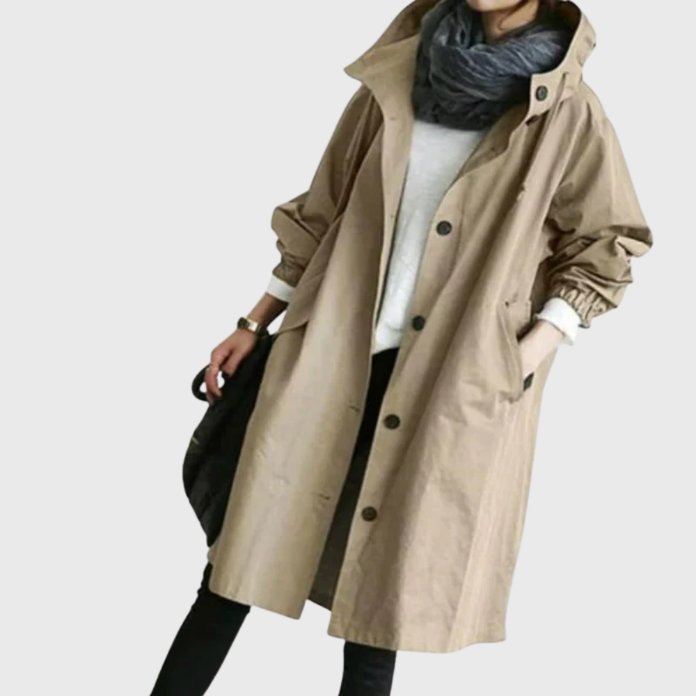 Dames Trenchcoat Waterdicht Stijlvol 3