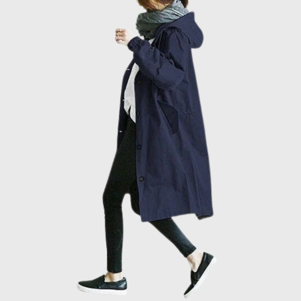 Dames Trenchcoat Waterdicht Stijlvol 4