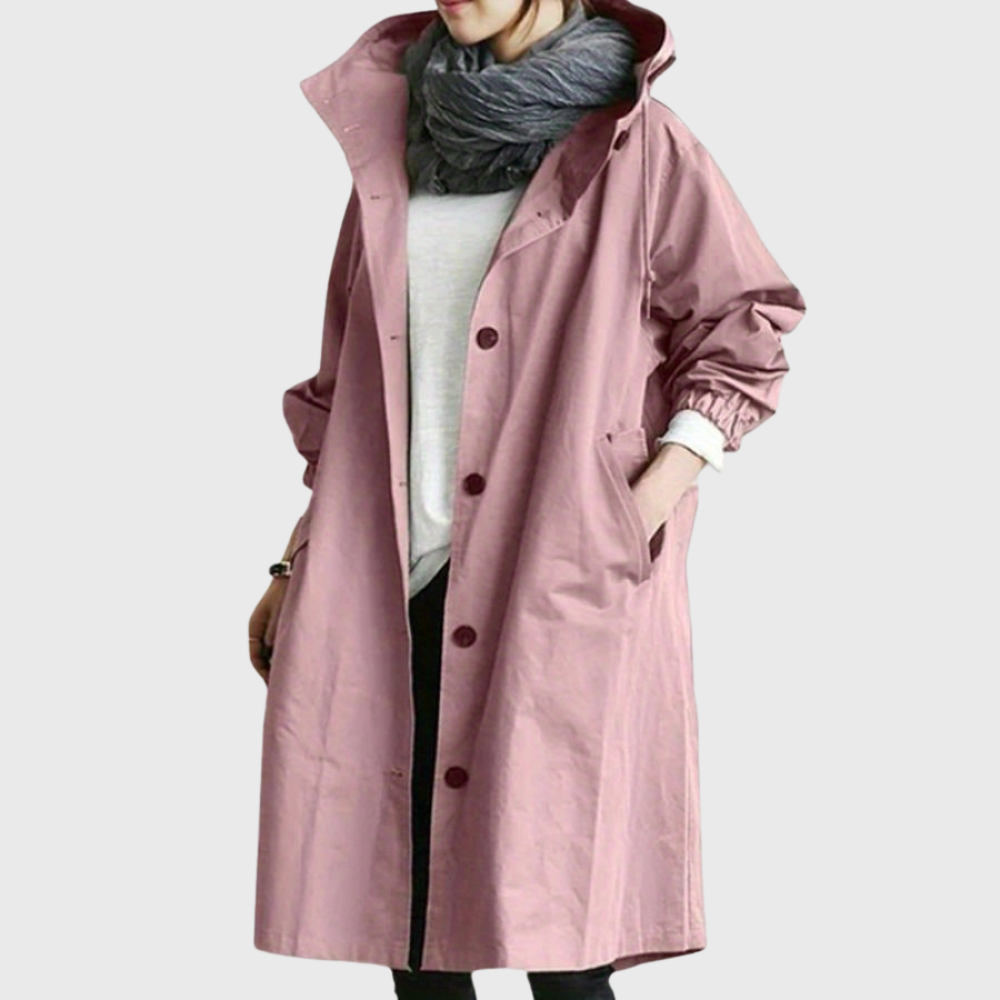 Dames Trenchcoat Waterdicht Stijlvol 5