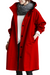 Dames Trenchcoat met Kapuze voor Regenachtig Weer 5