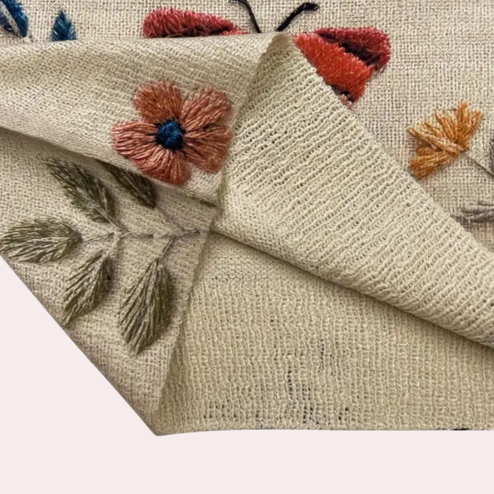 Dames Trui Bloemdessin Casual voor Herfst en Winter 4