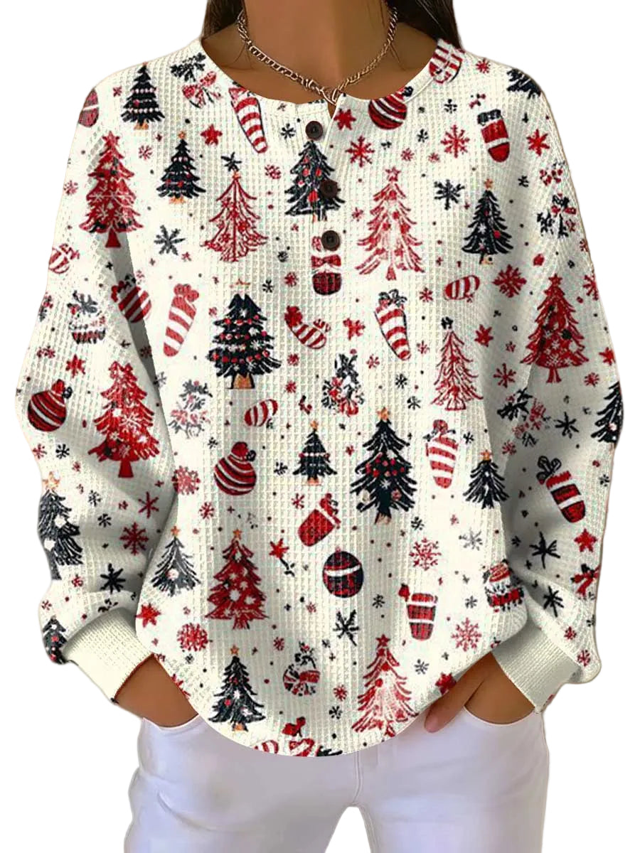 Dames Trui Casual Stijl Warm &amp; Comfortabel voor Herfst en Winter 0