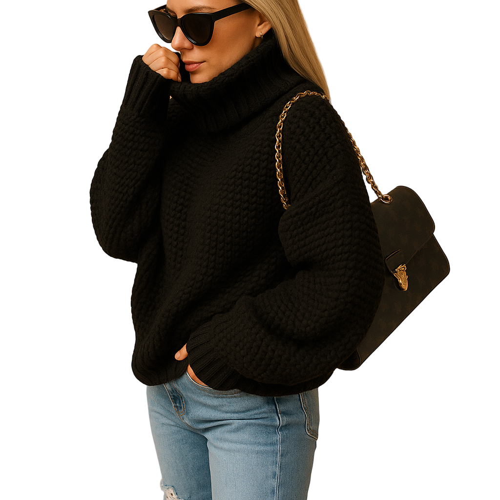 Dames Trui Gebreid Tijdloos Ontwerp 2