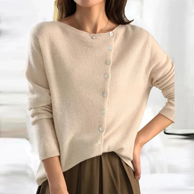 Dames Trui Herfststijl Uniek Design Casual 4