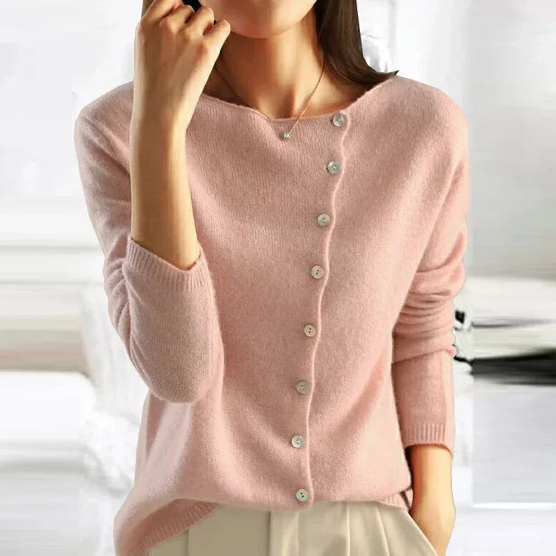 Dames Trui Herfststijl Uniek Design Casual 5