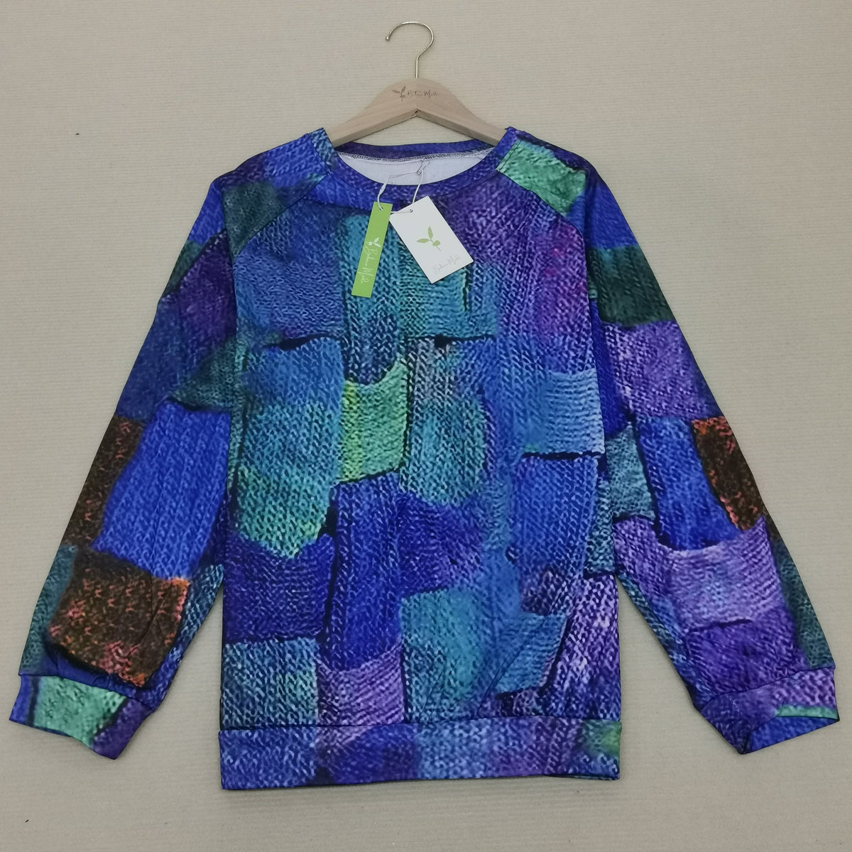 Dames Trui Losse Snit Zachte Stof 3